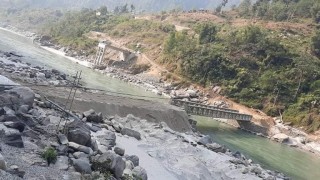 फोक्सिङटारमा अस्थायी बेलिब्रिज सञ्चालनमा 