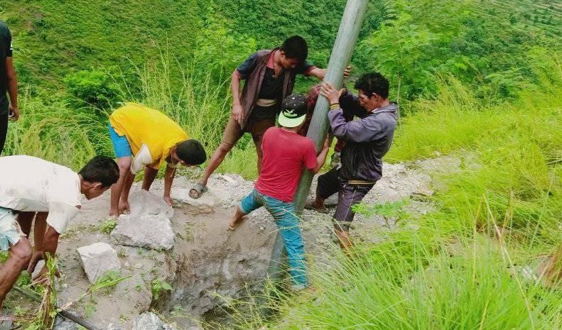 दाल्फुमा विद्युत विस्तार गर्दै नगरपालिका