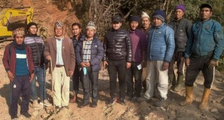 बाक्सिलादेखि सुँदेलको बोबु जोड्ने सडक निर्माण सुरु