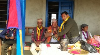 विकासप्रेमी राईलाई गाउँमा अभिनन्दन 