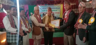 खोटाङखबर साप्ताहिकका सह-सम्पादक राईलाई सम्मान 