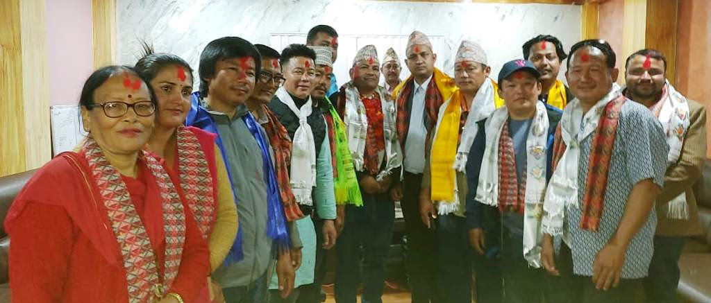 नेपाल निर्माण व्यवसायी महासंघ खोटाङको अध्यक्षमा पुनः पौडेल   निर्वाचित