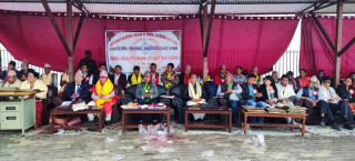 नवनिर्वाचित र निवर्तमान जनप्रतिनिधि बीच स्वागत तथा विदाई 