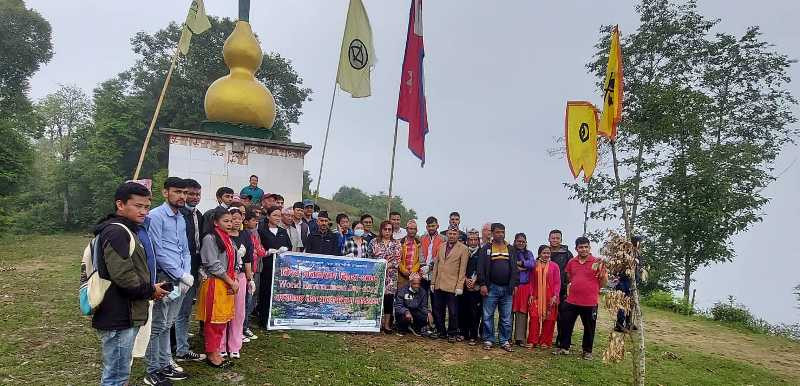 विश्व वातावरण दिवसमा मझुवागढी पदमार्ग सरसफाई 