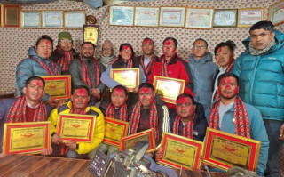 नेपाल पत्रकार महासंघ शाखा खोटाङको अध्यक्षमा आचार्य
