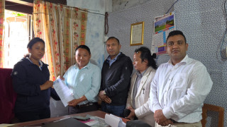 लोककल्याणकारी विज्ञापनको बिल नबुझ्न आग्रह गर्दै हुलाक कार्यालयमा पत्रकार महासंघको ज्ञापनपत्र